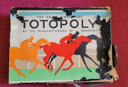 Vintage totopoly board - (1940s),