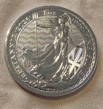2026 Britannia Royal Mint 1oz 0.999 Silver Bullion Coin King Charles III