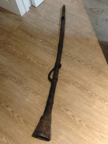 Antique african hunting - african,