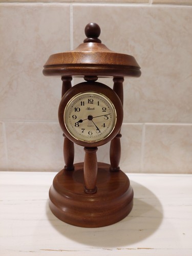 Vtg wooden hermle mantle - wooden,