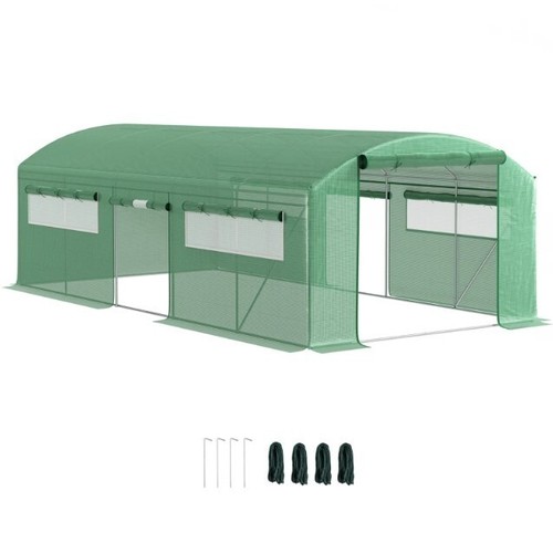 Polytunnel greenhouse with - polytunnel,
