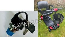 MOBILITY SCOOTER LOCK-GOGO-PRIDE-REPLACEMENT-KEY WITH-IGNITION-SWITCH-ON/OFF