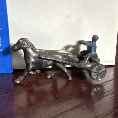 Cast iron horse drawn - cast, cart