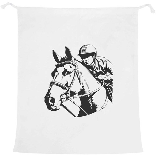 Horse rider laundry - 'horse,