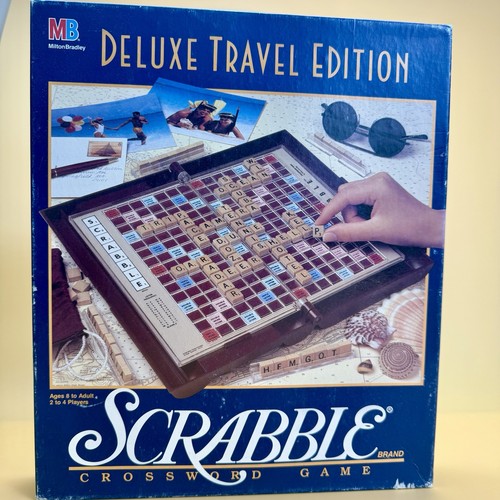 Scrabble deluxe travel edition - scrabble,