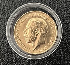George V 1912 Half Sovereign