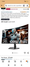 Minifire 27” Curved Monitor