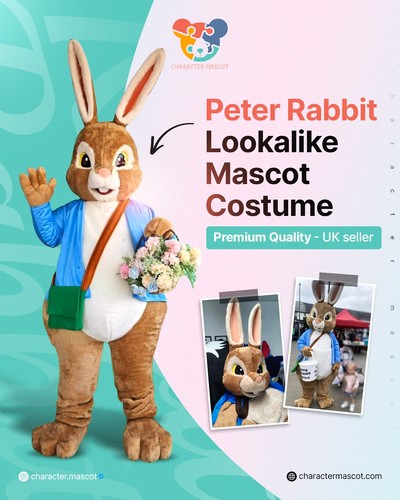Peter rabbit lookalike - lookalike, mascot