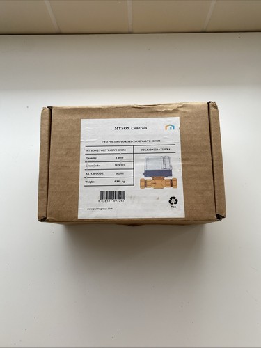 Myson controls 22mm port - 22mm,