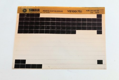 Yamaha 100 1975 - yamaha,