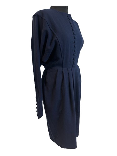 Droopy brown navy - &, wool