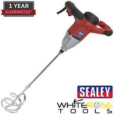 Sealey Electric Paddle Mixer 120L 1400W/110V Powerful Lightweight