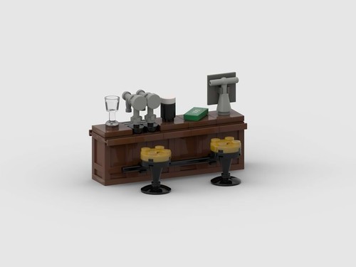 Lego inspired wetherspoons pub - lego,