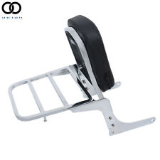 Passenger Backrest Sissy Bar with Luggage Rack For Honda Rebel 250 CA250 CMX250