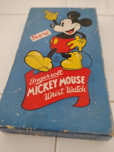 1937 mickey mouse watch - 1937, box