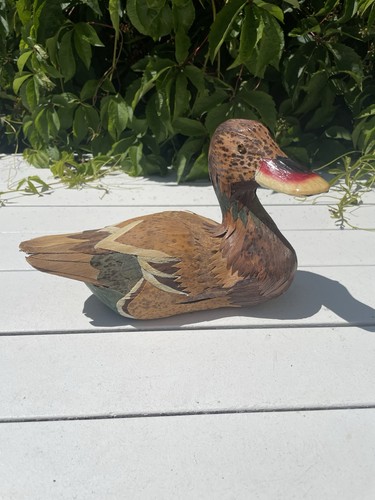Antique glass eye - glass, duck