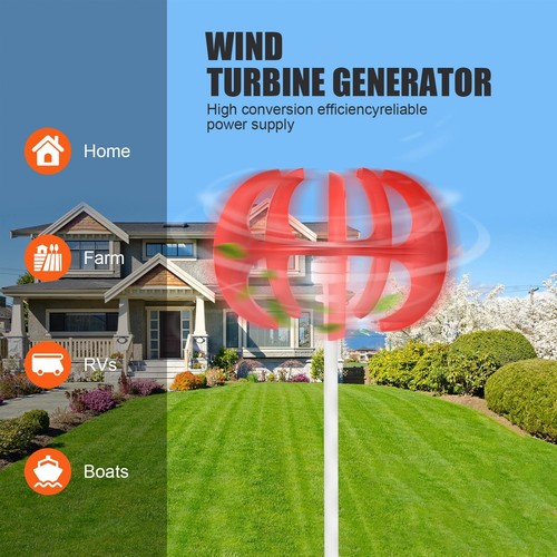 Vertical axis wind turbine - vertical,