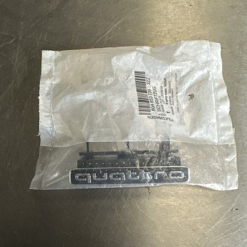 Genuine audi quattro front - genuine,