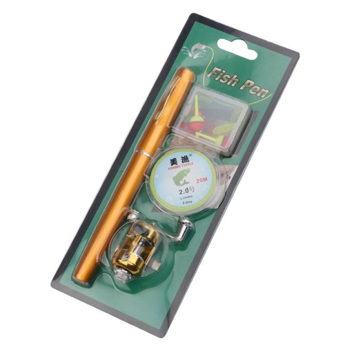 Telescopic pen fishing rod - telescopic,