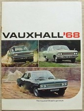 VAUXHALL Viva Victor Cresta Viscount Sales Brochure 1968 Ref V1808/10/67