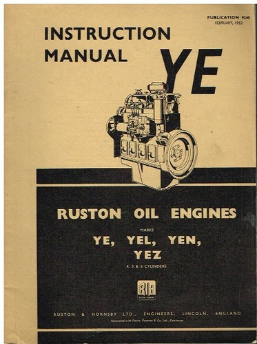 Ruston yel yen yez diesel - yel,