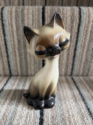 Vtg 1960 ceramic - 1960's, cat