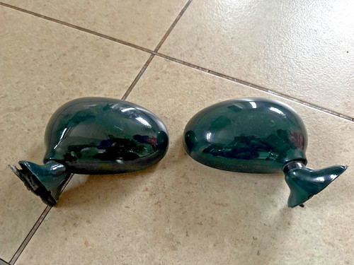 Door wing mirror set for - mirror, mazda