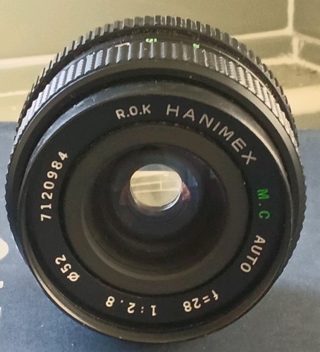 Hanimex c 28mm 2 8 - hanimex,