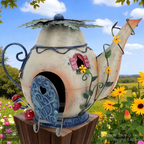 Fairy teapot house - tree, garden