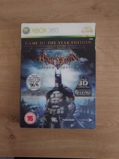 Batman: Arkham Asylum Game of the Year Edition (Xbox 360) With Lenticular Sleeve