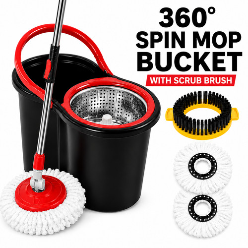 360 spin mop bucket set - spin,
