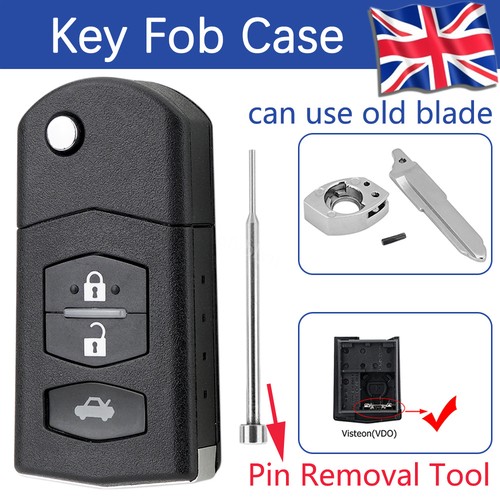 Button flip car key - 3, case