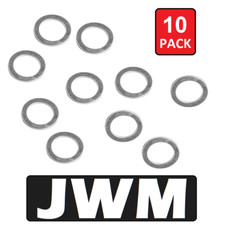 Alu Oil Sump Plug Drain Washer x10 For Honda VF 500 F2 Interceptor 1984-1987