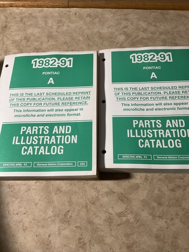 1982 1991 pontiac - 1982-1991, a
