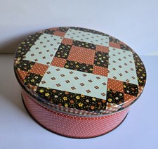 Retro Tin Patchwork Vintage 