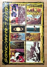 Sonic Youth - Sister, HUGE Live Poster, Vintage, Good condition.