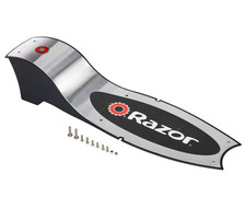 E300 / E300S Deck Plate w /Grip Tape - White / Blue