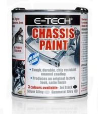 E-TECH Jet Black Chassis Paint