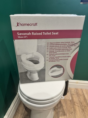 Savanah raised toilet - savanah, seat