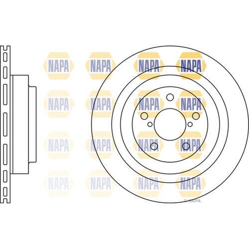 Brake discs vented - brake,