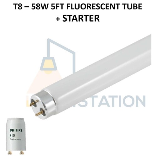 58w 5ft fluorescent tube - 58w,
