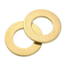 M20 Flat Washer, 3Pcs Brass