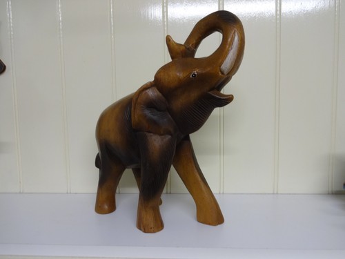 Large hand carved wooden - large,