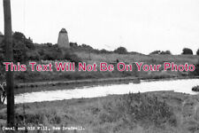 BU 717 - New Bradwell Canal & Windmill, Wolverton, Buckinghamshire