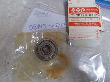 NOS OEM Suzuki Bearing Front & Rear Wheel 1968-2004 50M A100 TC125 08143-63017