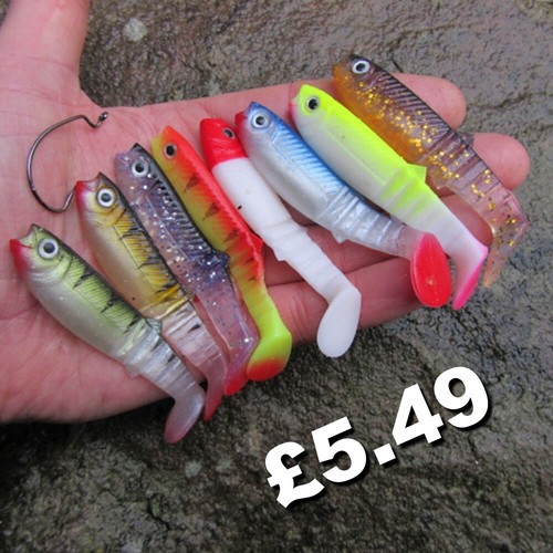 Perch fishing lures soft - lures, 8