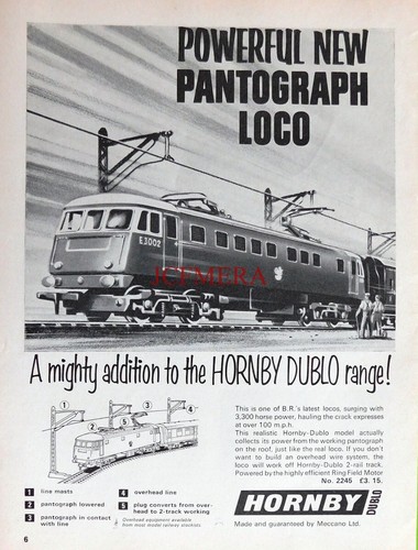 Hornby dublo pantograph - dublo, 'pantograph