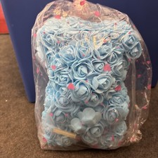 Foam Rose Flower Teddy Bear Valentine's Day Birthday Gift