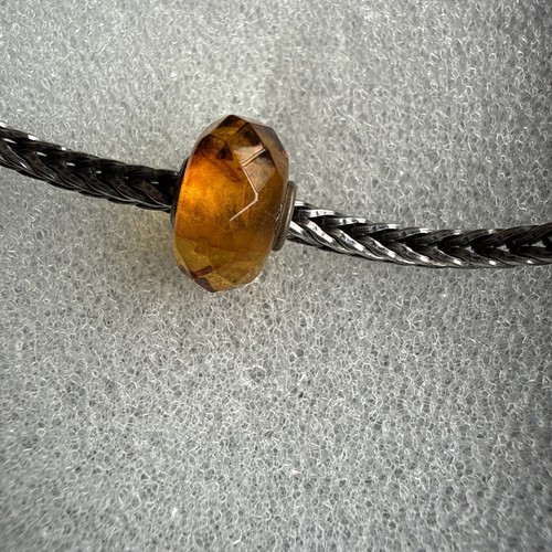 Trollbeads amber faceted - trollbeads,