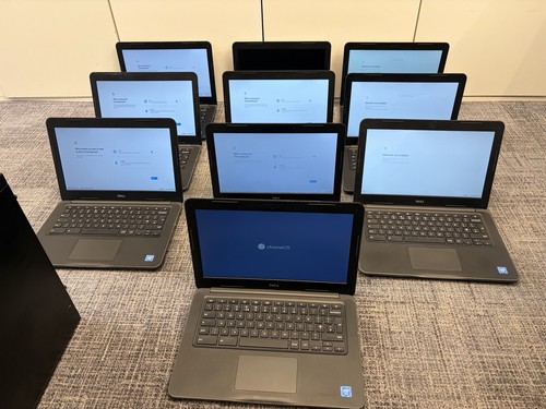 Job lot dell chromebook - x,